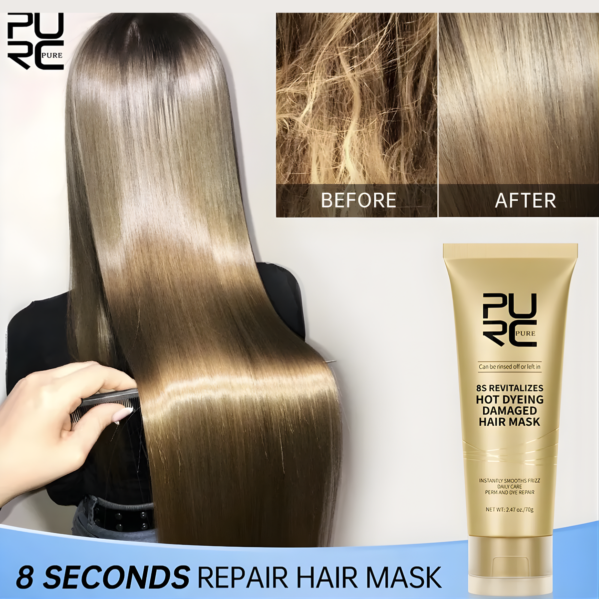 Keratina Para Cabello Adios Esponjado