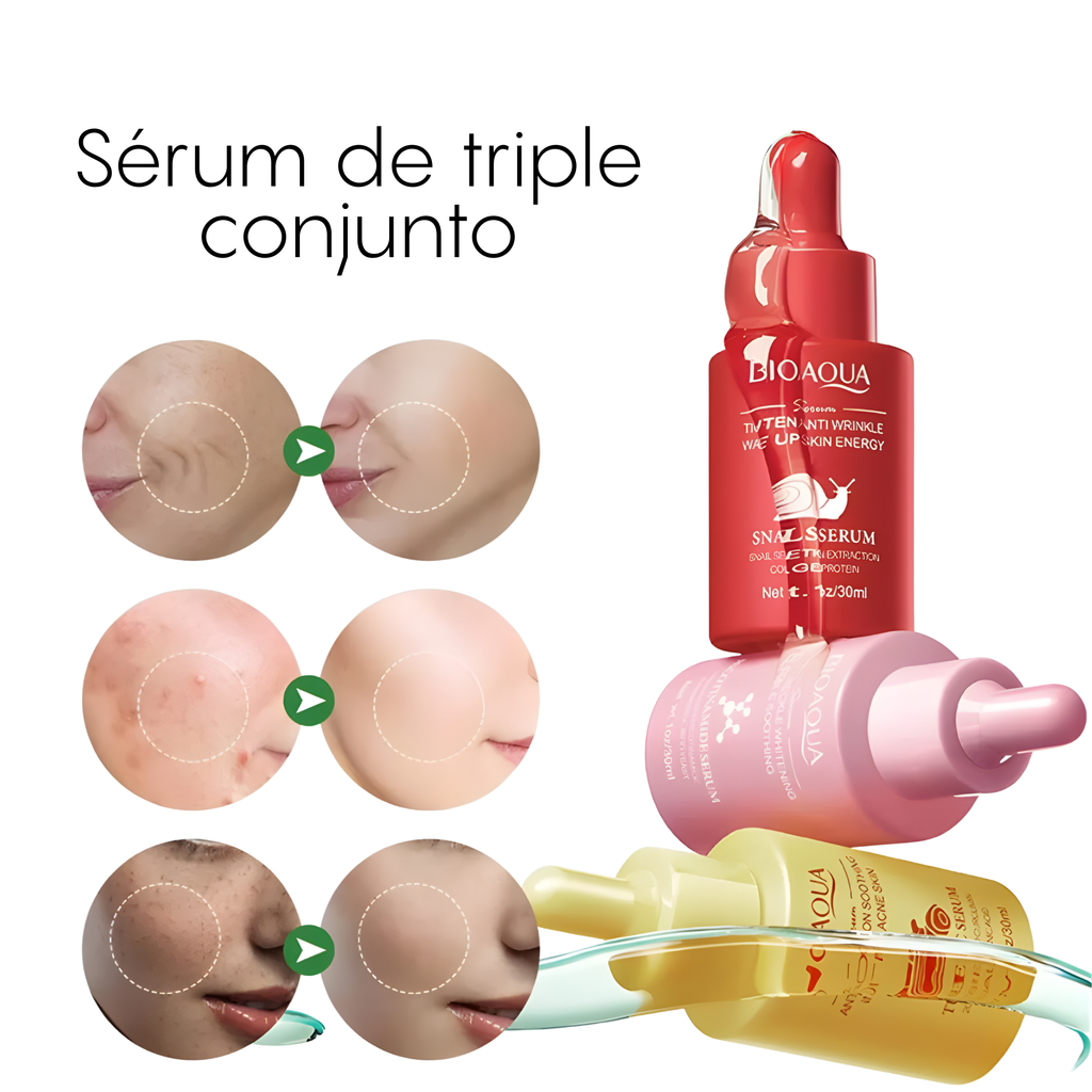 Kit 4 Serum Antiedad + Retinol