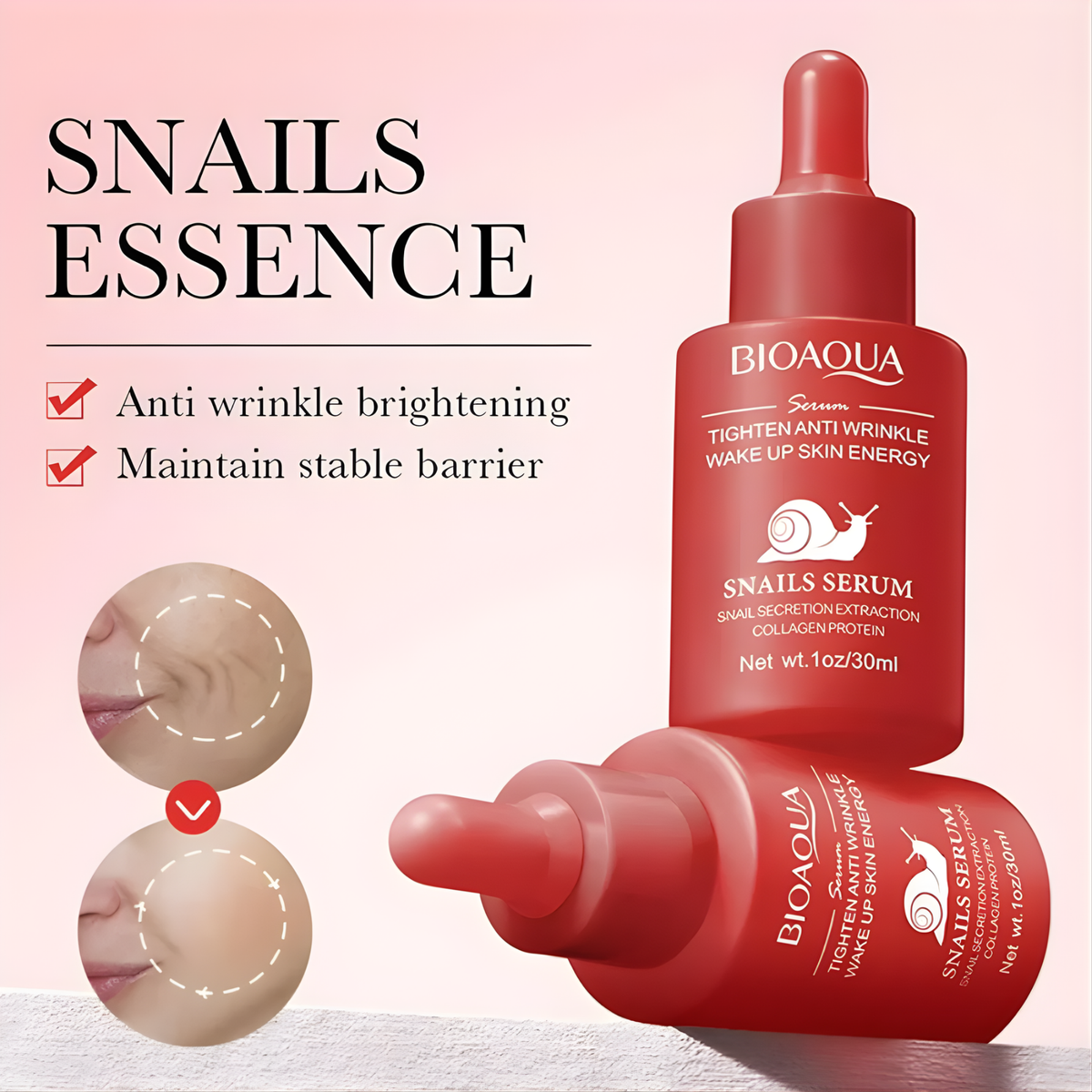 Kit 4 Serum Antiedad + Retinol