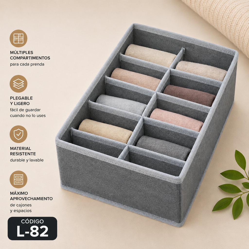 ORGANIZADOR DE ROPA PLEGABLE