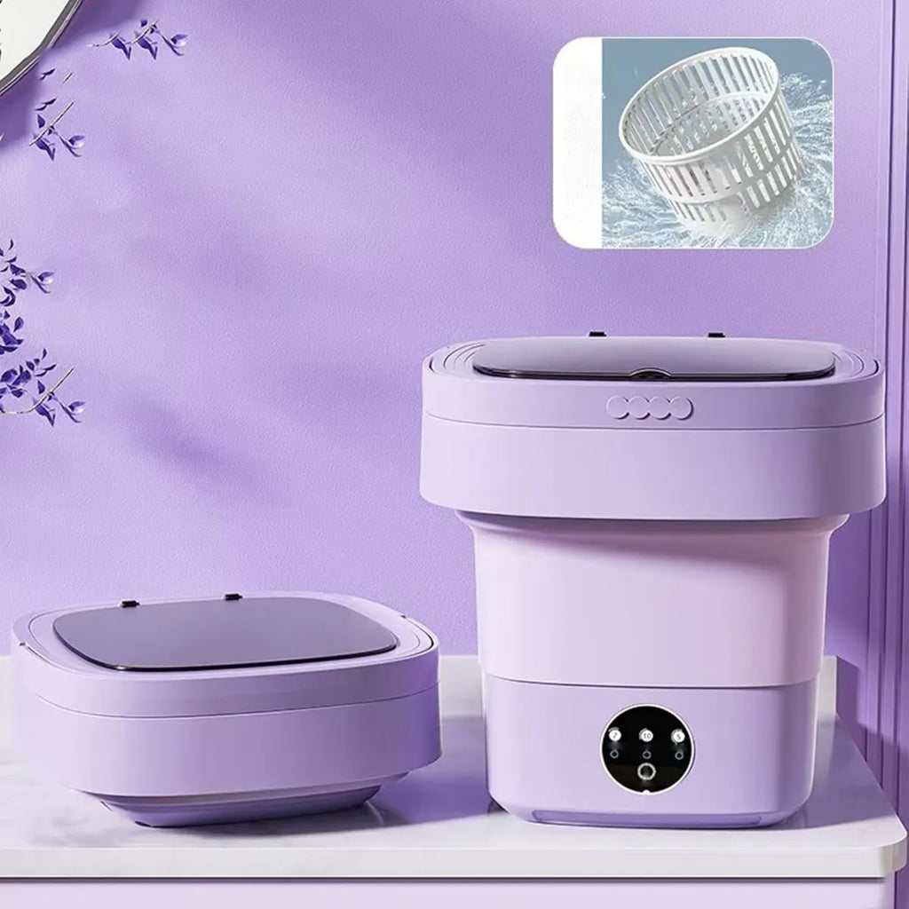 Lavadora Y Secadora Plegable Portatil 7L