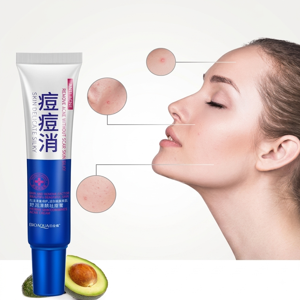 Crema Anti Acné Poros Cicatrices Piel Gr