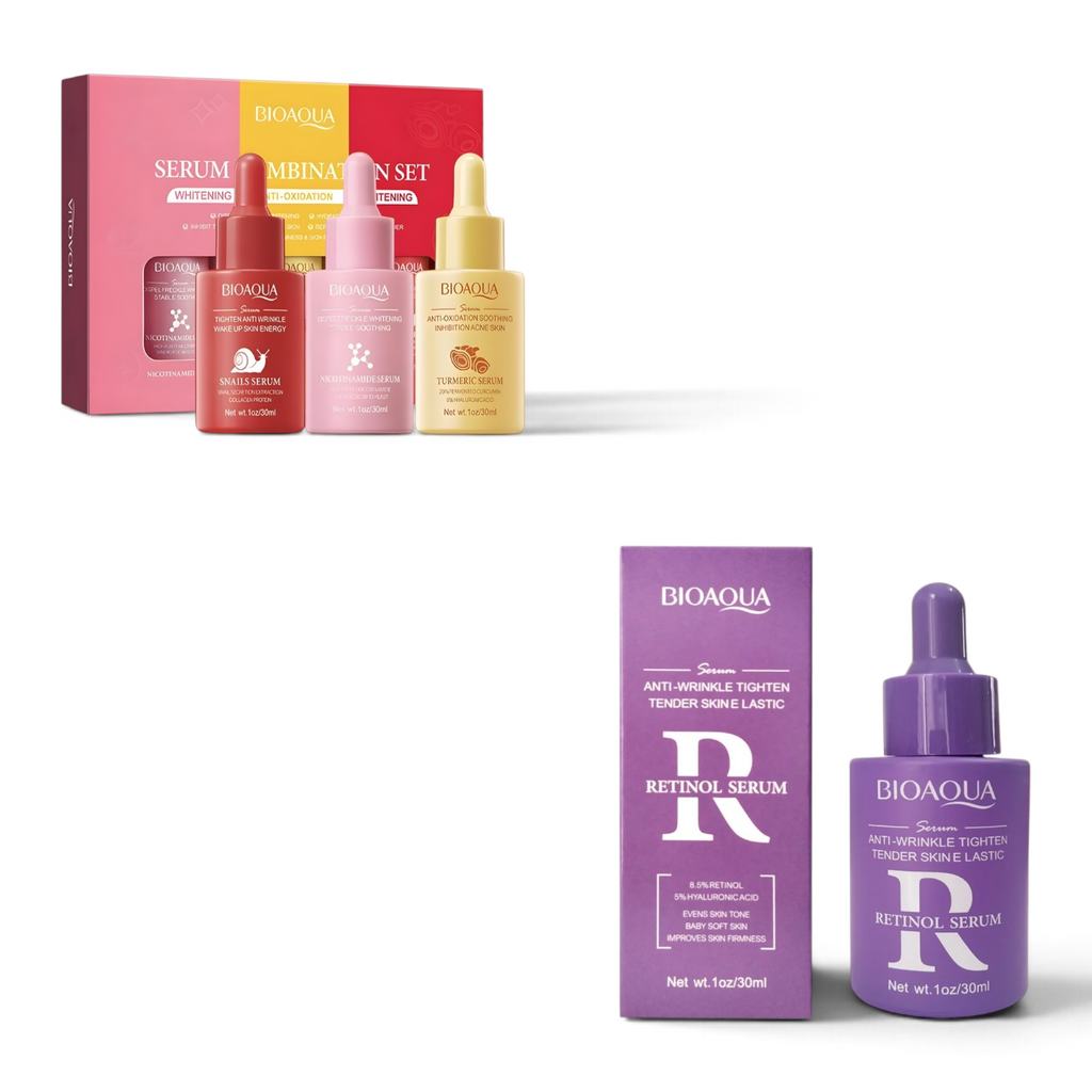 Kit 4 Serum Antiedad + Retinol